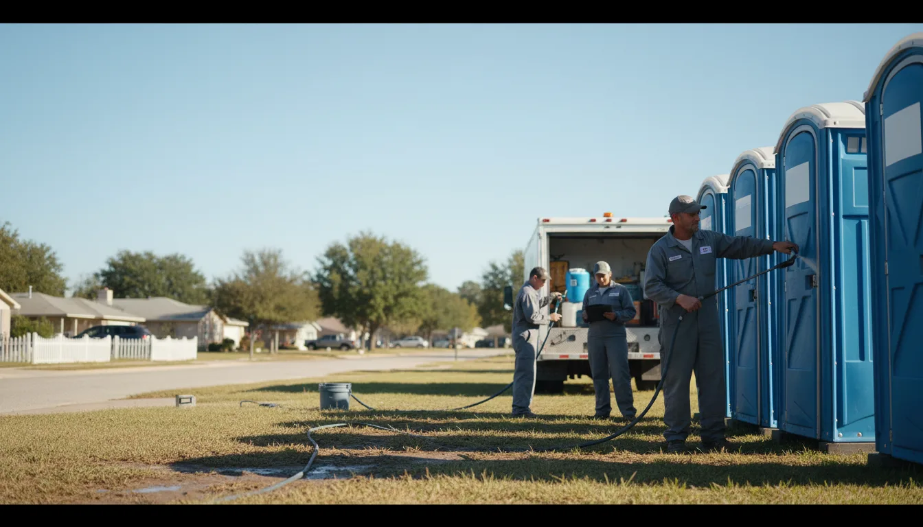 Long-Term Portable Toilet Rental in Vermilion, IL near me
